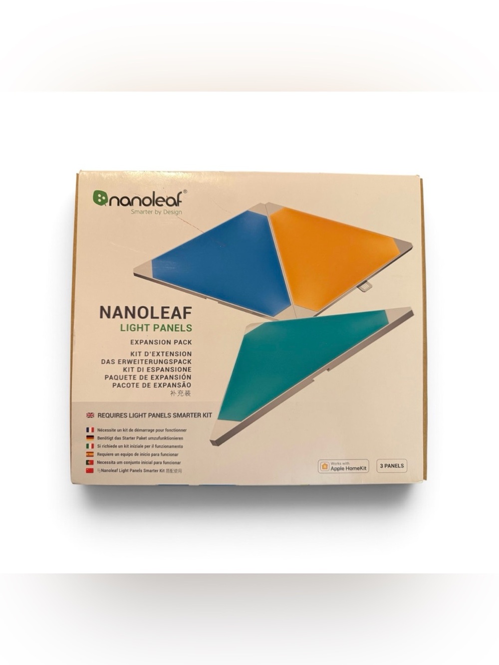 Nanoleaf Light Panels Expansion Pack 3 Pack Triangles Discontinued